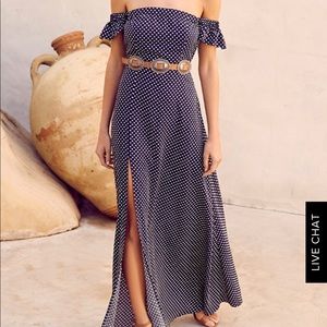 Polka dot maxi from LuLus